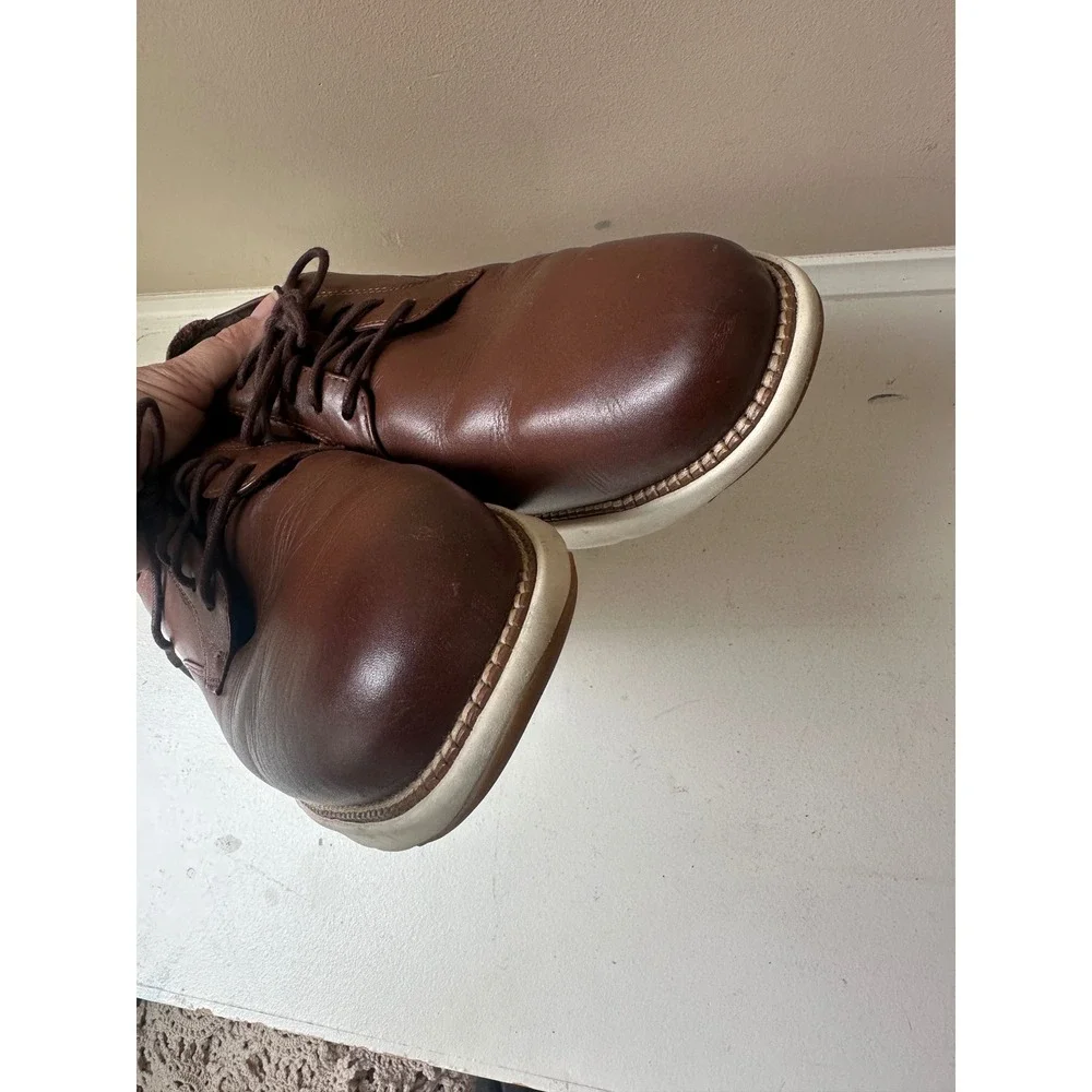 Cole Haan Shoes Mens 12 Grand Crosscourt II Oxford C34853 Brown Leather Sneakers